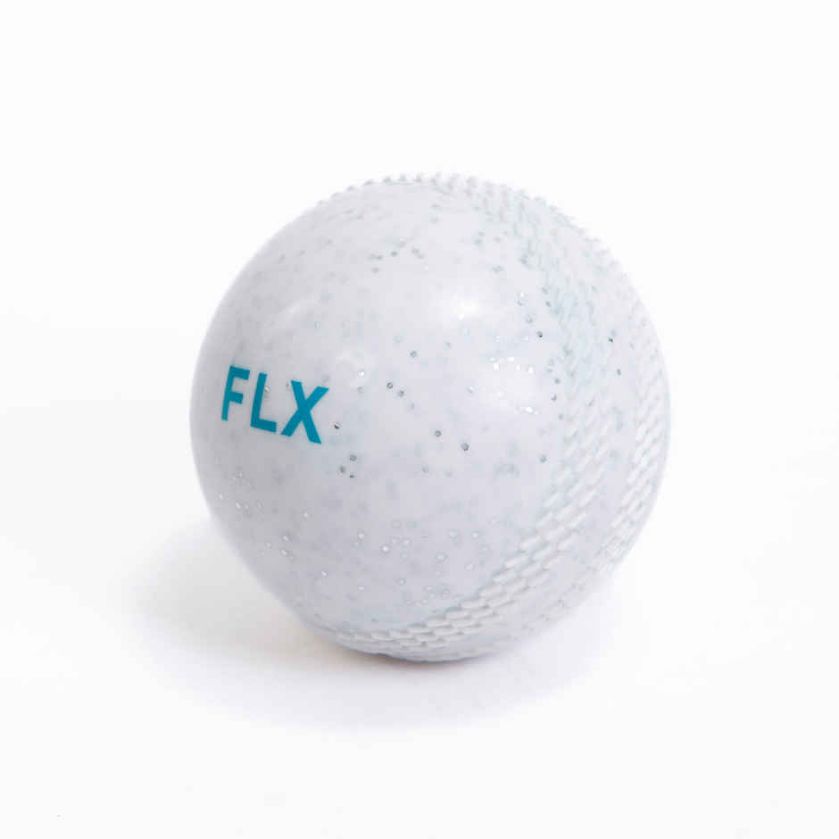 Decathlon FLX Synthetic Soft Cricket Ball | White
