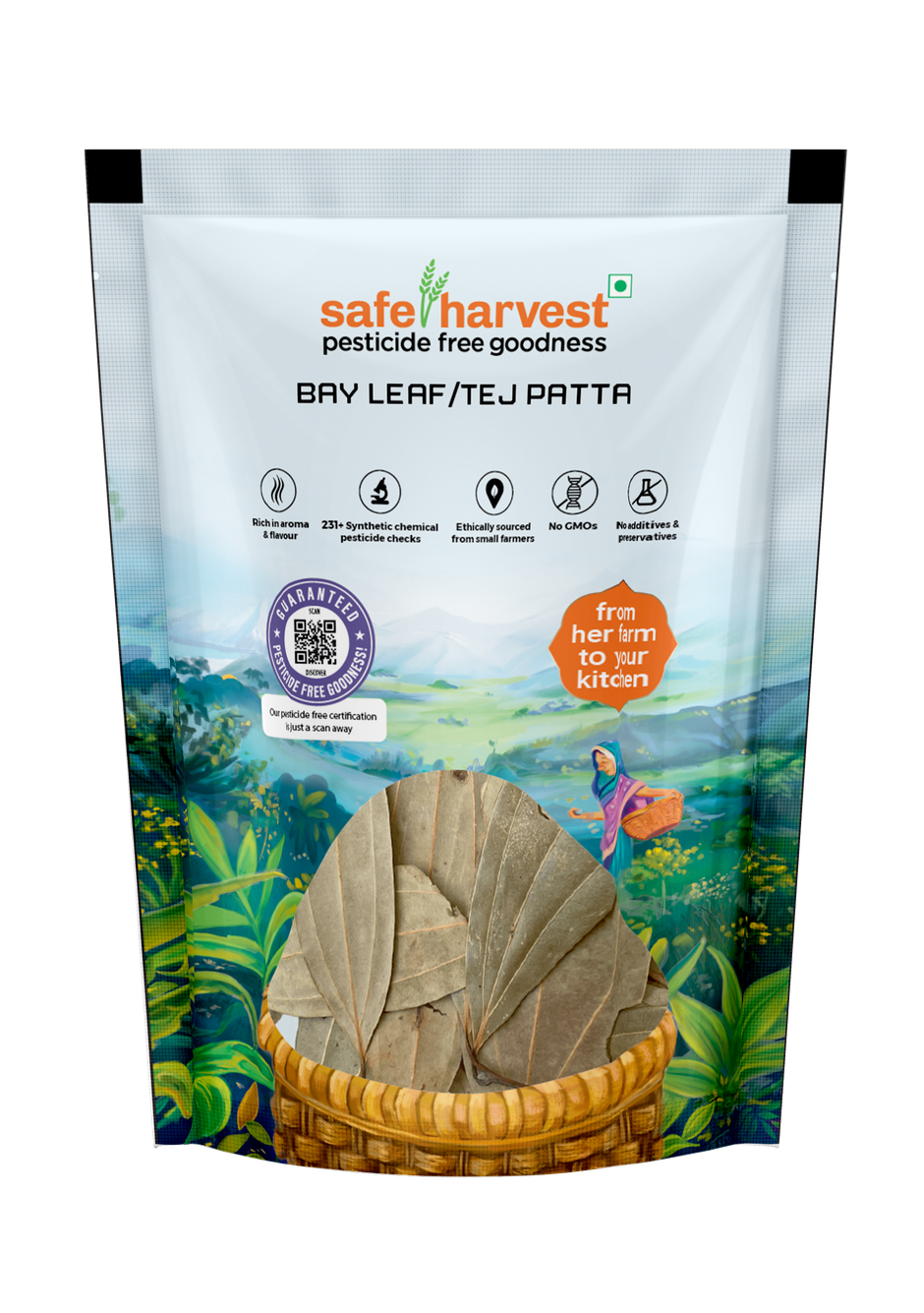 Safe Harvest Pesticide- Free Bay Leaf
