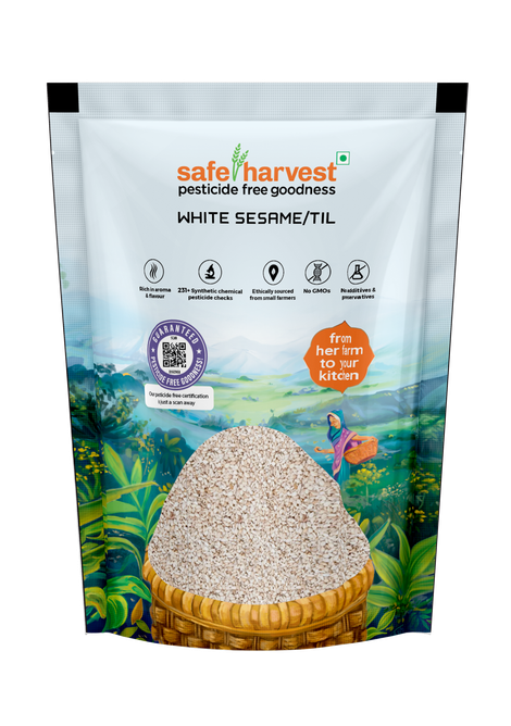 Safe Harvest Pesticide - Free White Sesame | Til