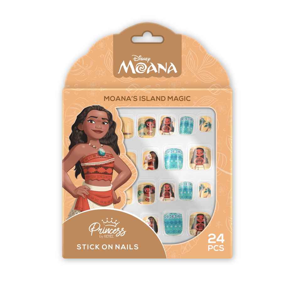 RENEE Disney Moana's Island Magic Stick On Nails