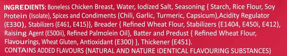 Meatzza Zing Boneless Chicken Breast Strips