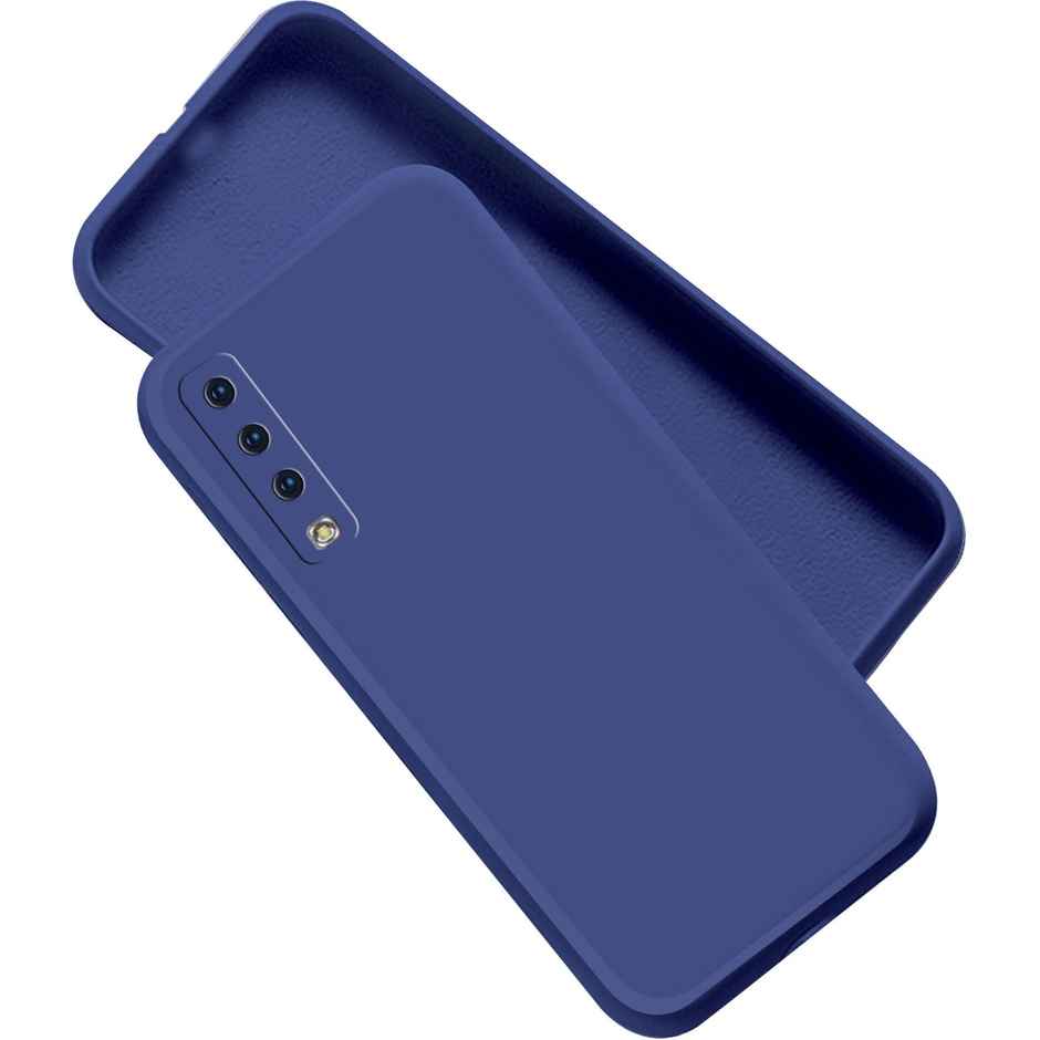 Artistque Case for Samsung Galaxy A7 2018 Back Cover - Plain Liquid Silicone Cover