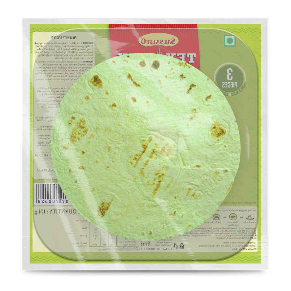 Tex Mex Salsalito Sprinach Tortilla Wrap