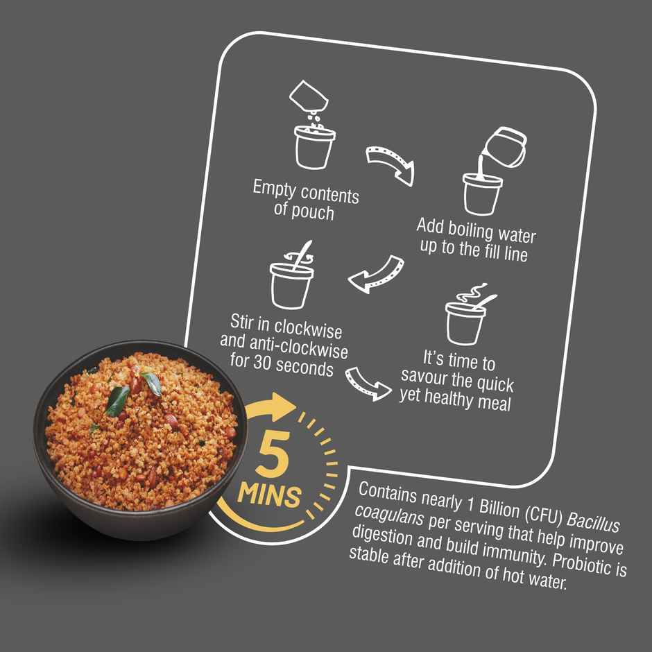 Ella Foods Instant Upma & Tangy Millet Poha