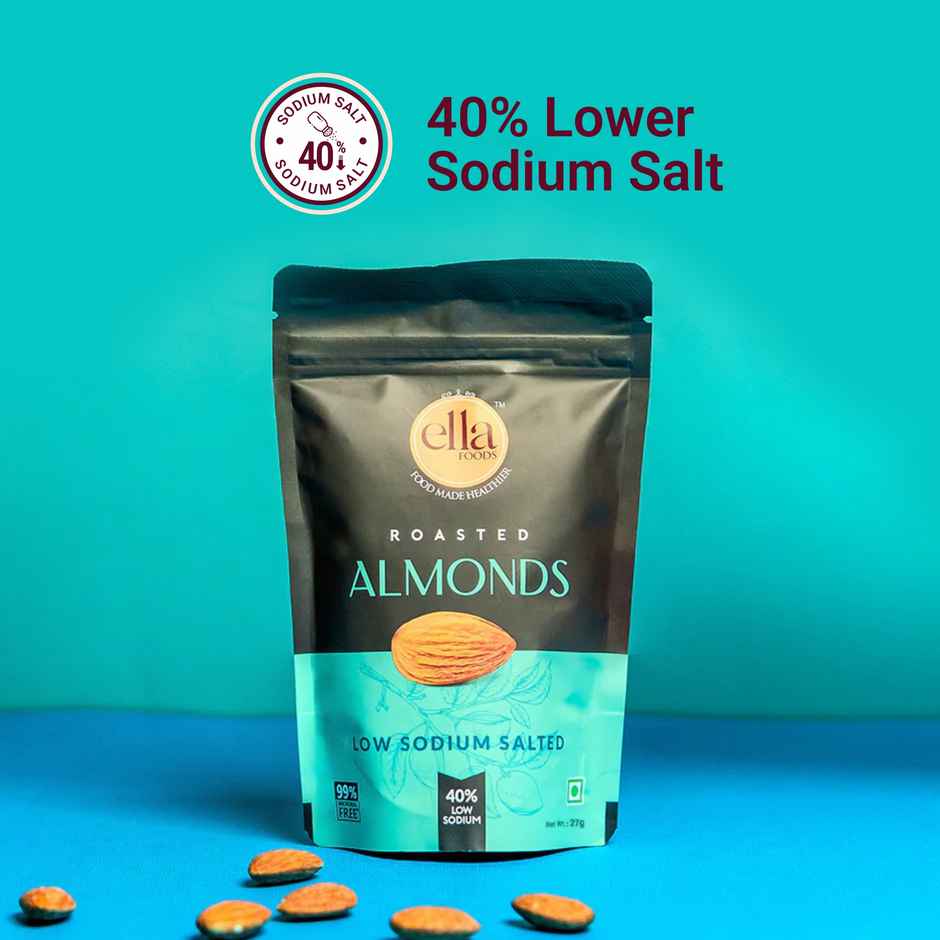 Ella Foods Roasted Almonds | Salted