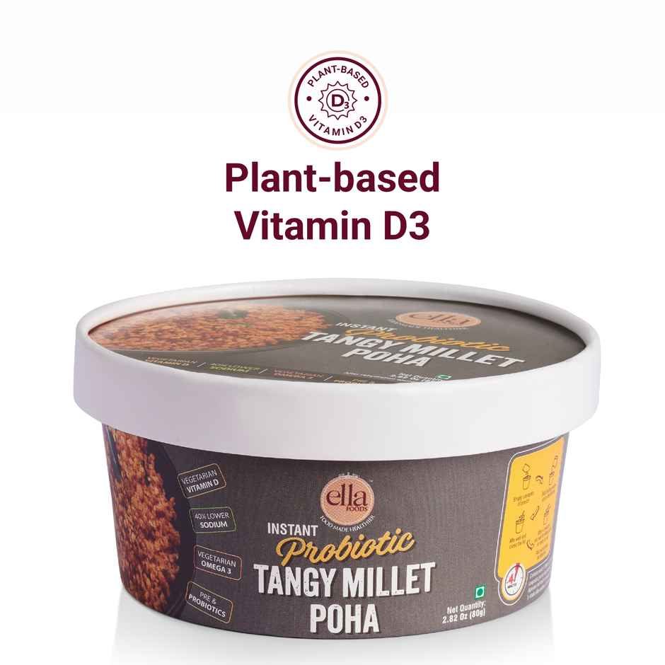 Ella Foods Instant Upma & Tangy Millet Poha