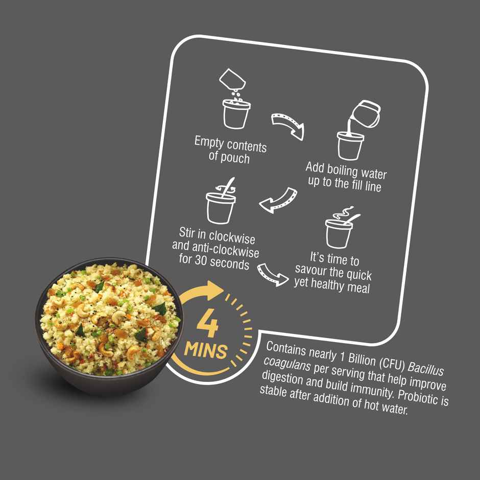 Ella Foods Probiotic Upma