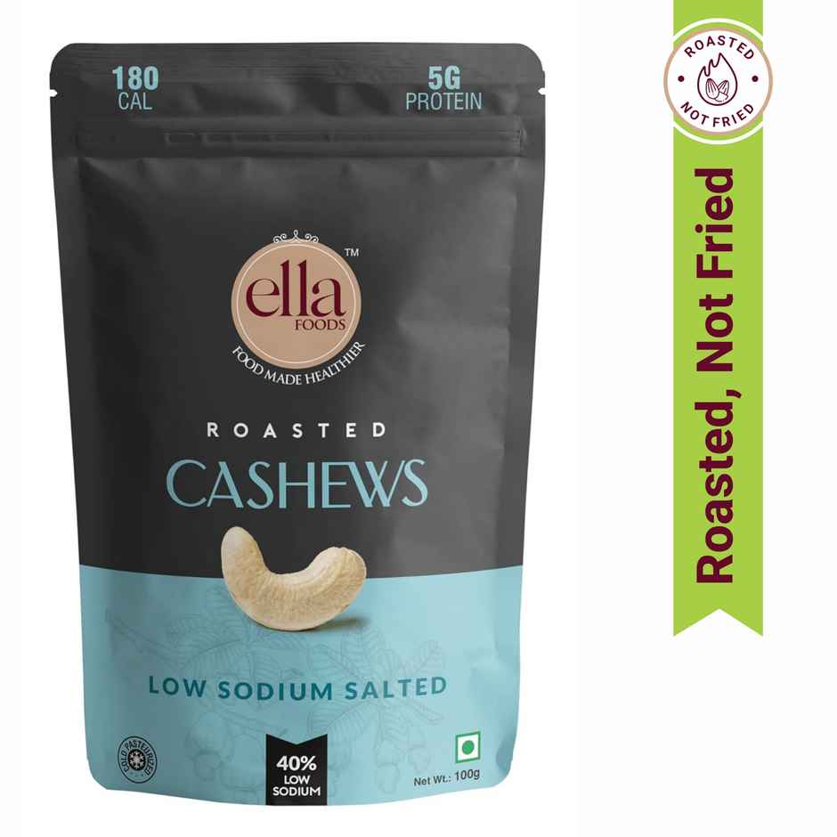 Ella Foods Salted Cashews | Roasted