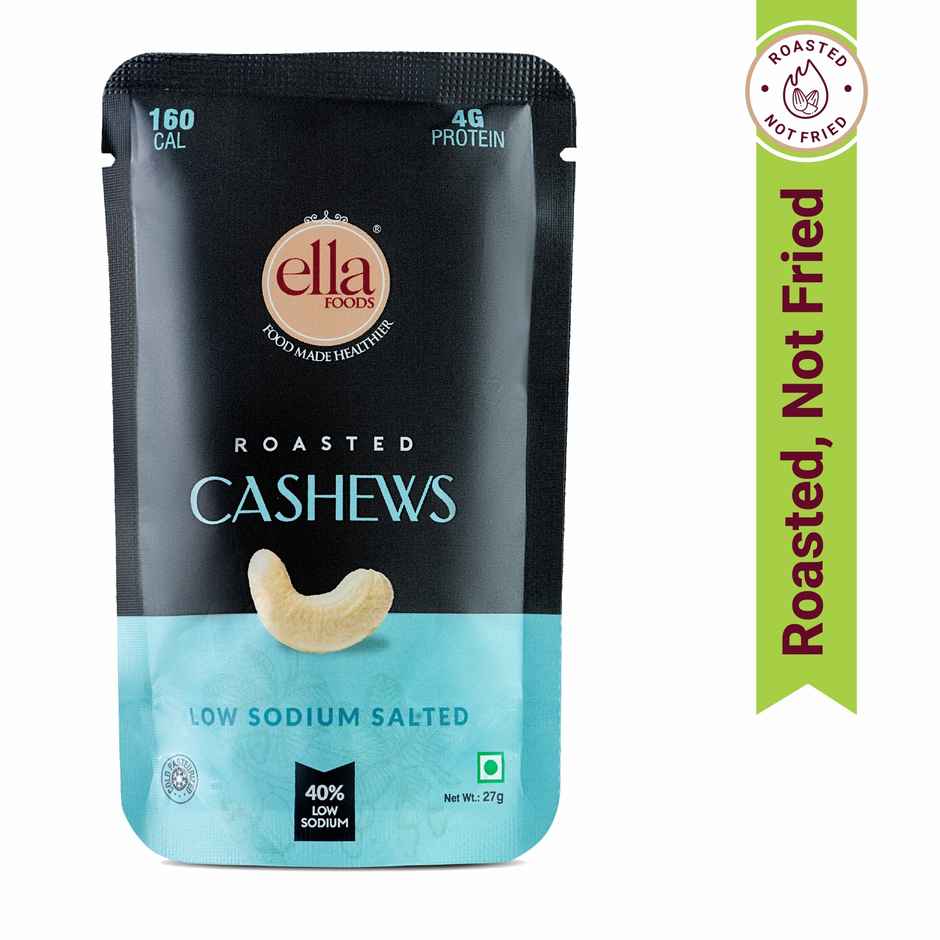Ella Foods Salted Cashews | Roasted