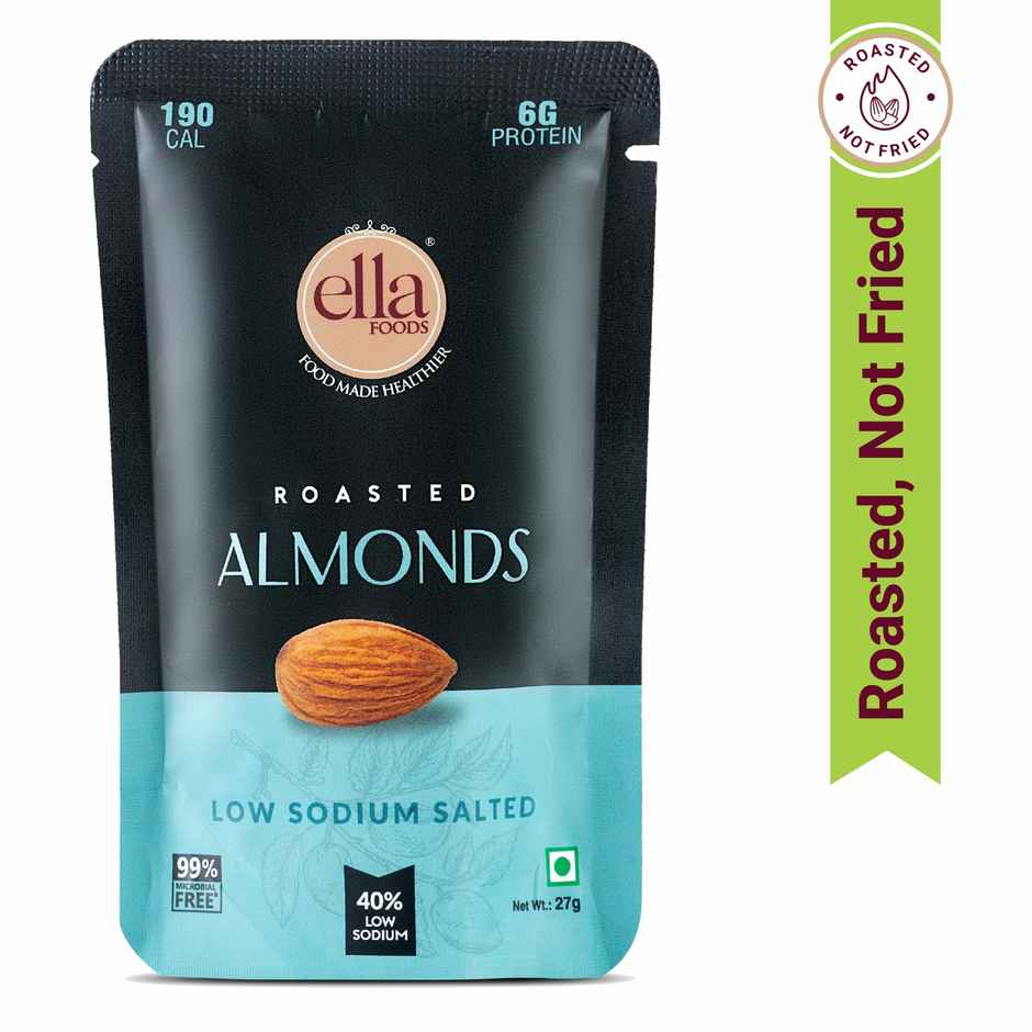 Ella Foods Roasted Almonds | Salted