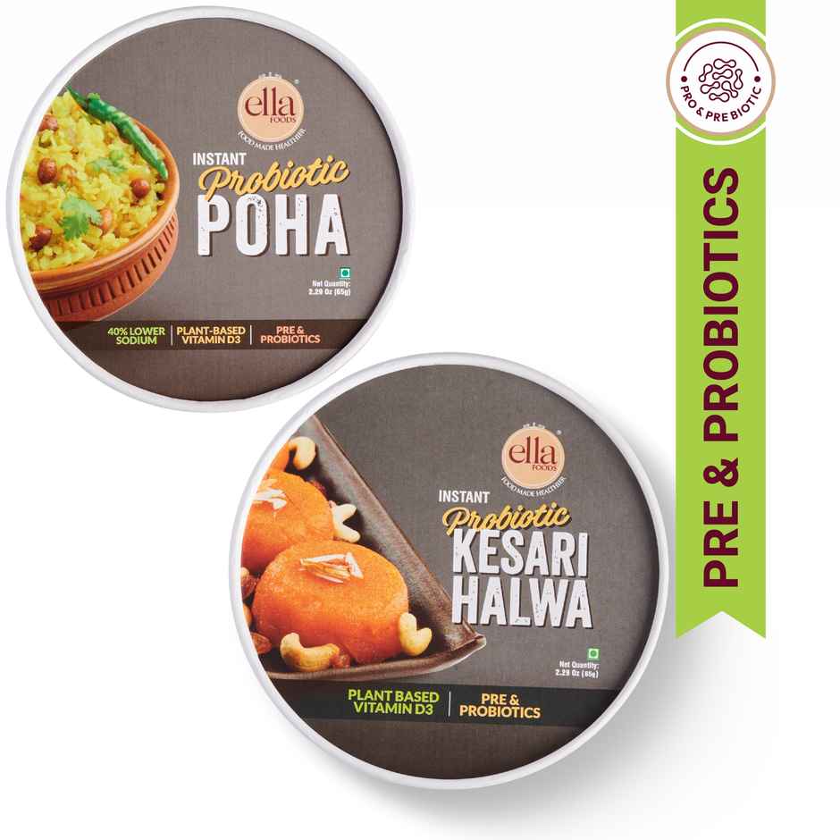 Ella Foods Kesari Halwa & Instant Poha