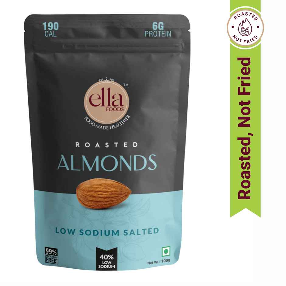 Ella Foods Roasted Almonds | Salted