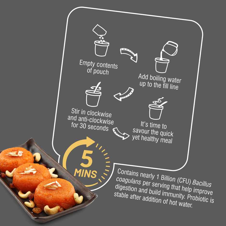 Ella Foods Probiotic Kesari Halwa