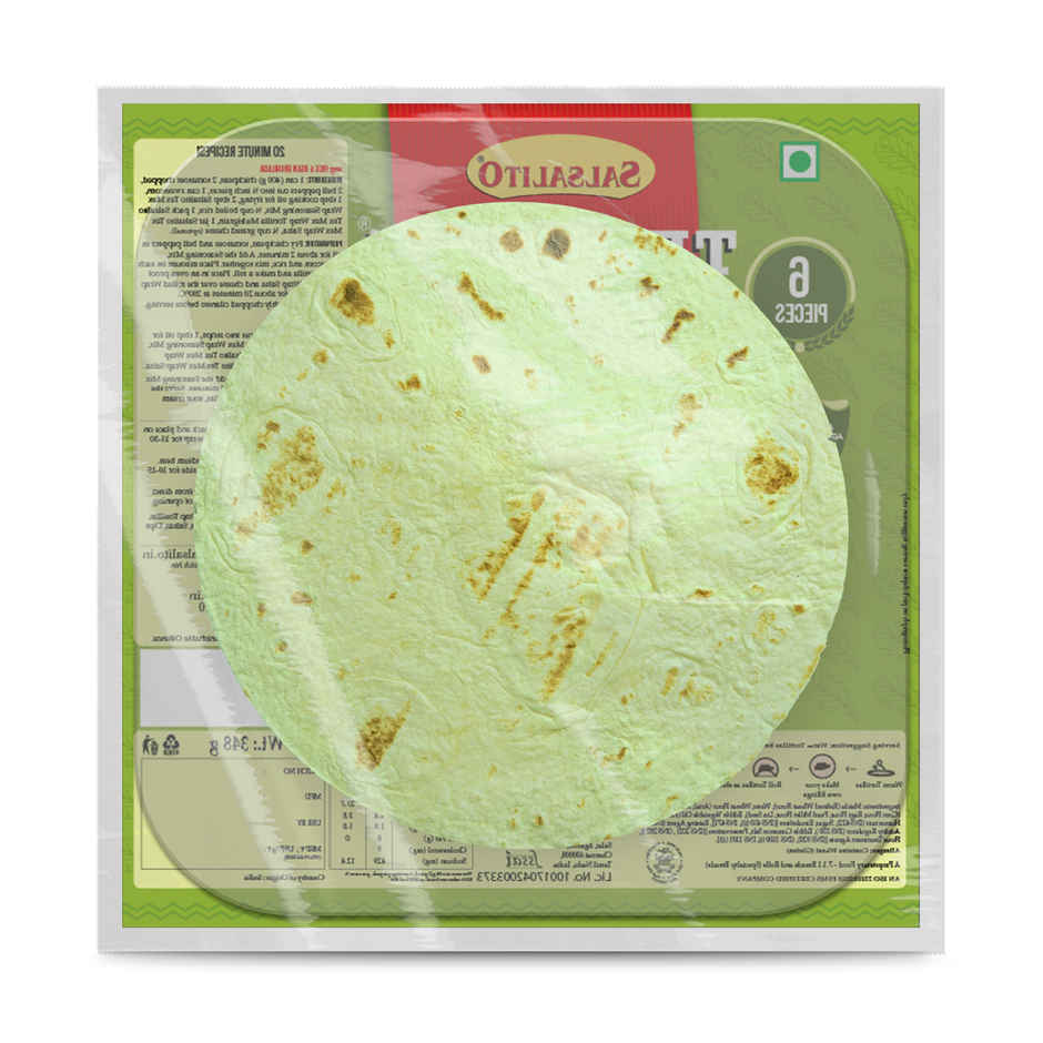Tex Mex Salsalito Spinach Tortilla Wrap