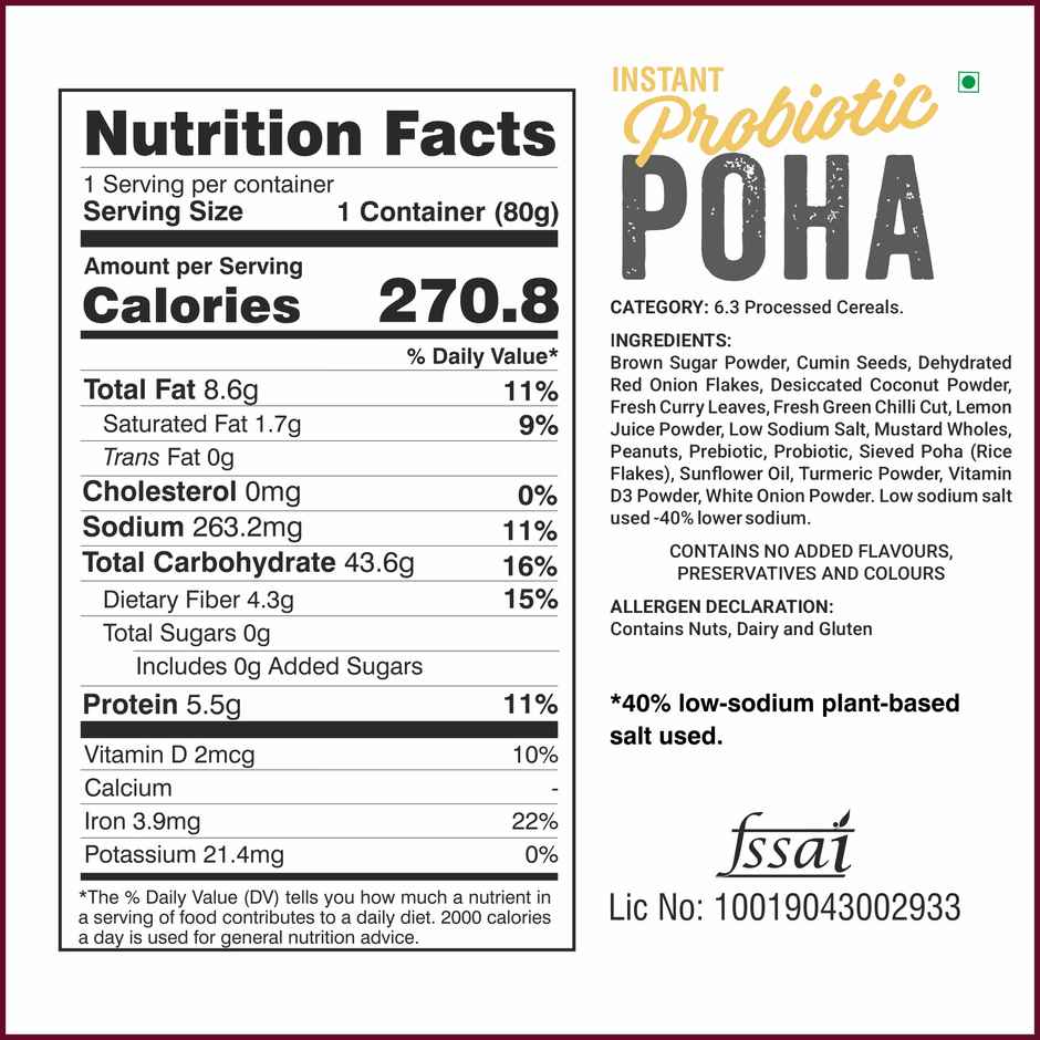 Ella Foods Instant Poha & Instant Upma