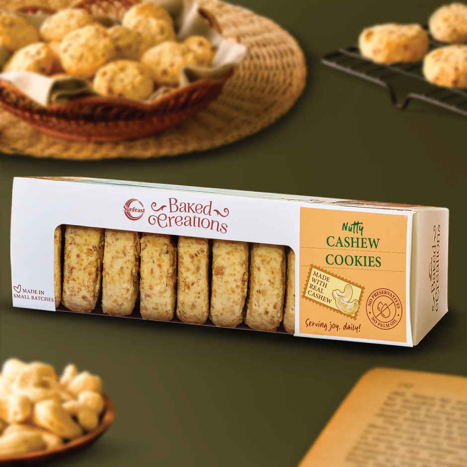 Baked Creations Nutty Cashew Cookies