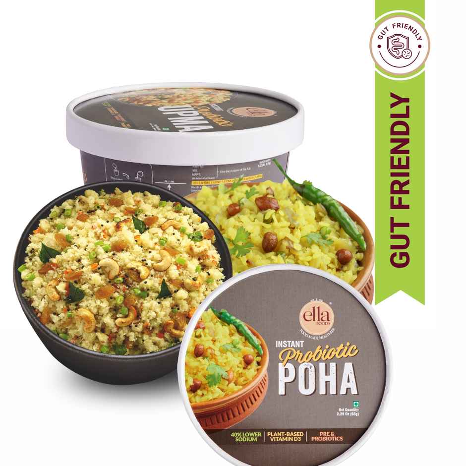 Ella Foods Instant Poha & Instant Upma
