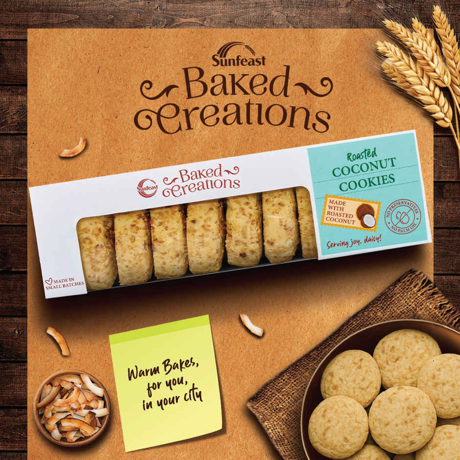 Baked Creations Roasted Coconut Cookies