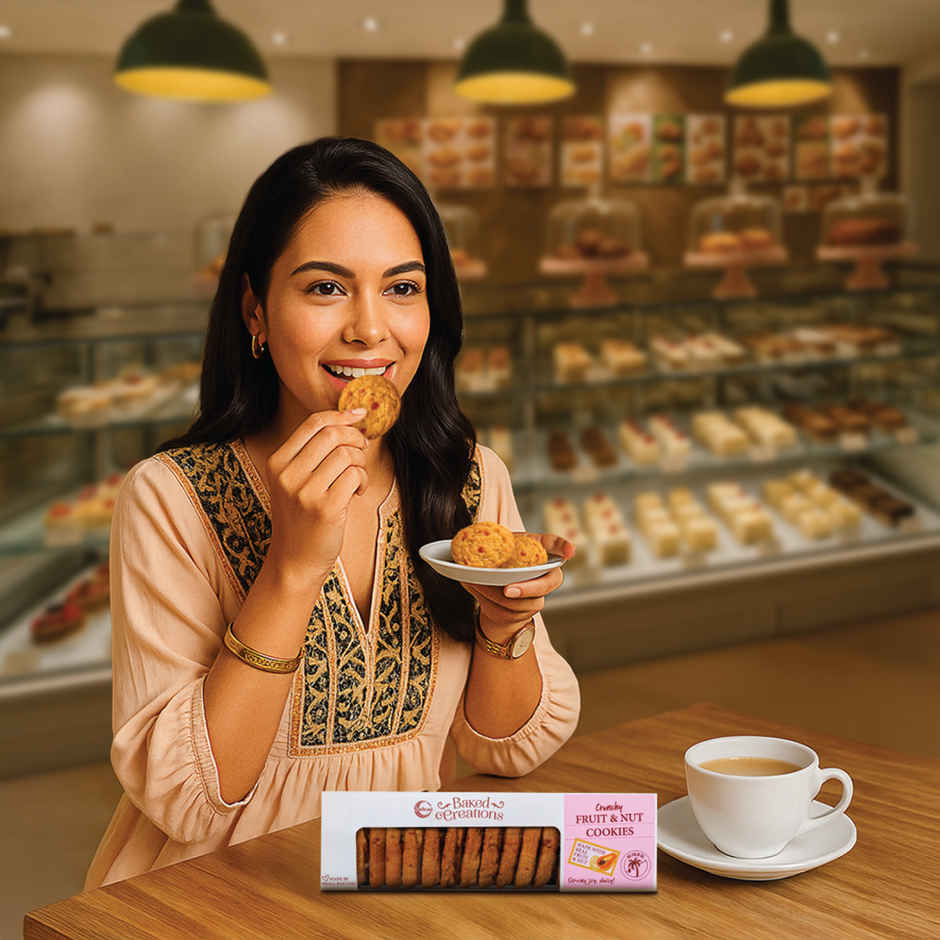 Baked Creations Fruit & Nut Cookies Bakery Style Combo 