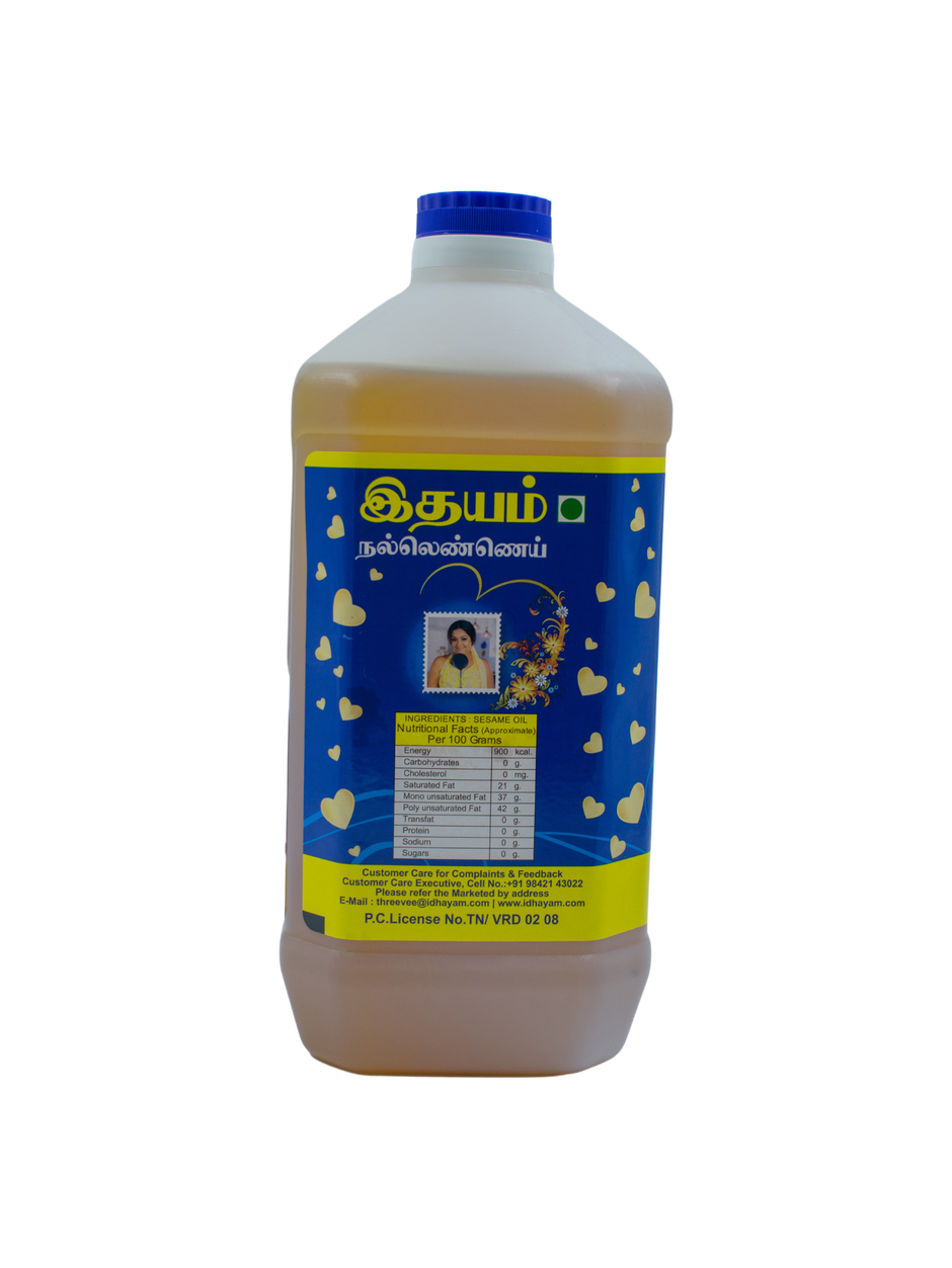 Idhayam Gingelly Oil Can