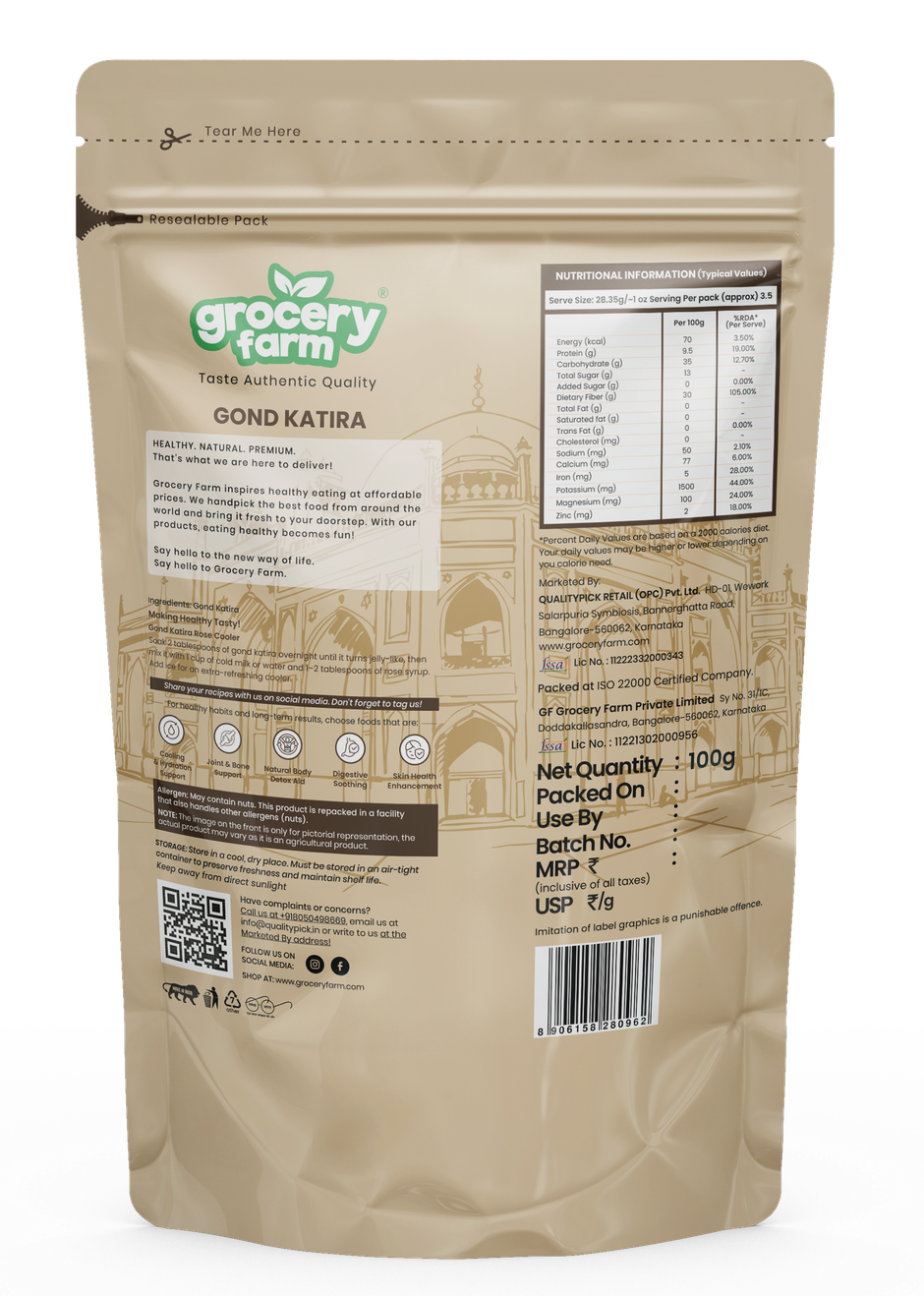 Grocery Farm Gond Katira