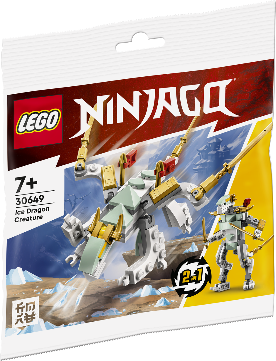 Lego Ninjago Ice Dragon Creature Building Kit