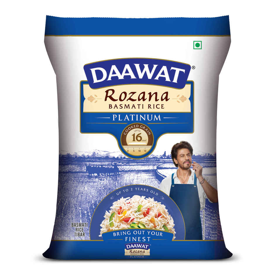 Daawat Platinum Rozana Basmati Rice | Long Grain