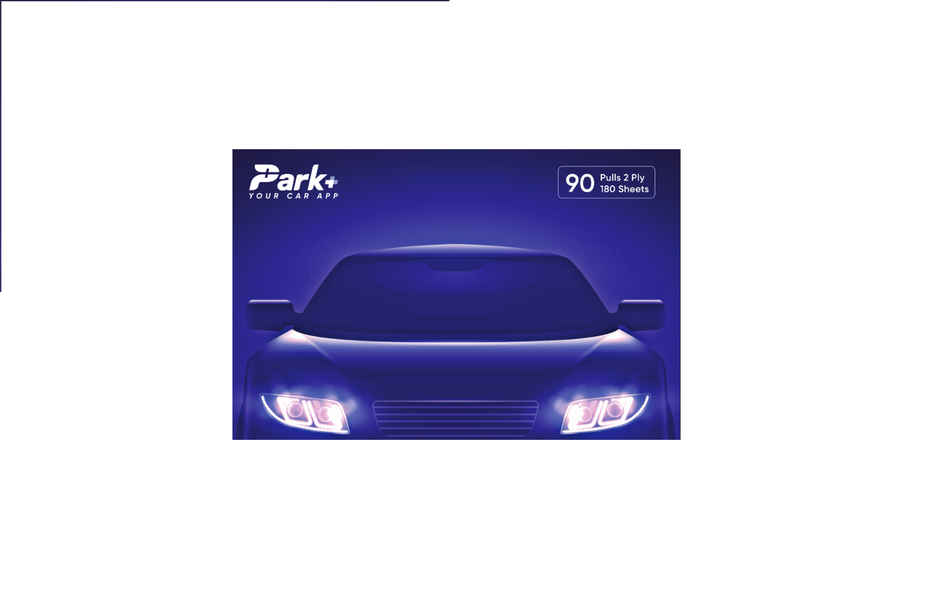Park+ Tissue Box (Pack Of 3)