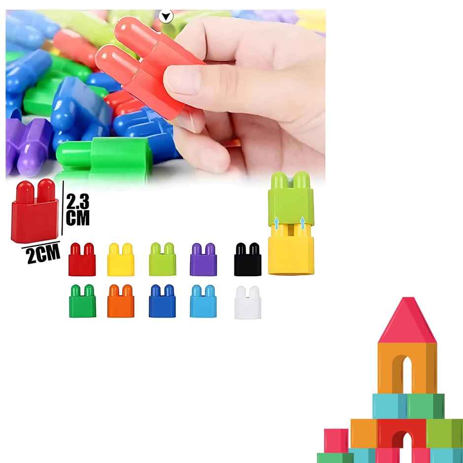 Apex 500 Bullet Building Blocks Set for Kids | Educational STEM Construction Toy For Kids
