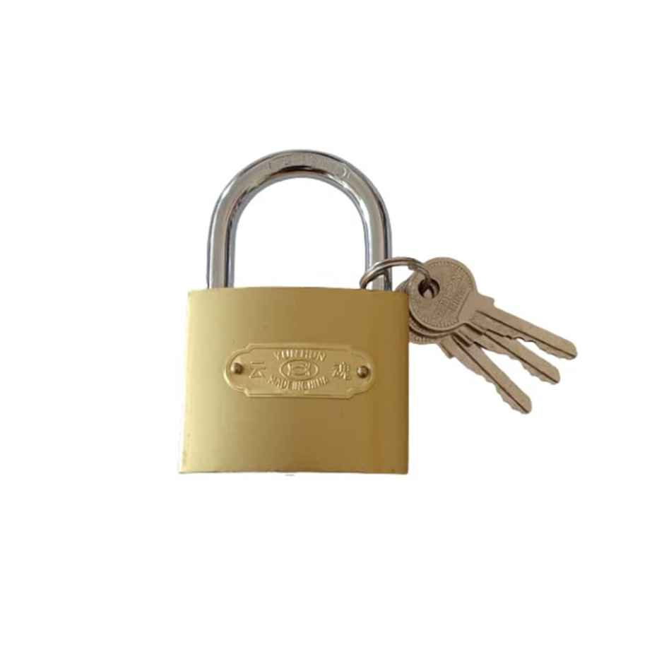 Soham Housewares Pad Lock | 38 mm | Gold