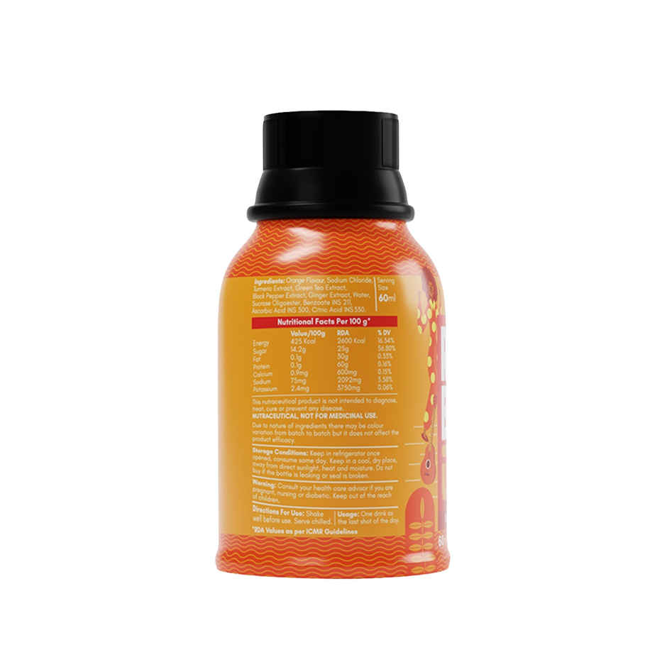 Rebound Lime Hangover Fix Drink(60ml) & Rebound Orange Hangover Fix Drink(60ml) Combo