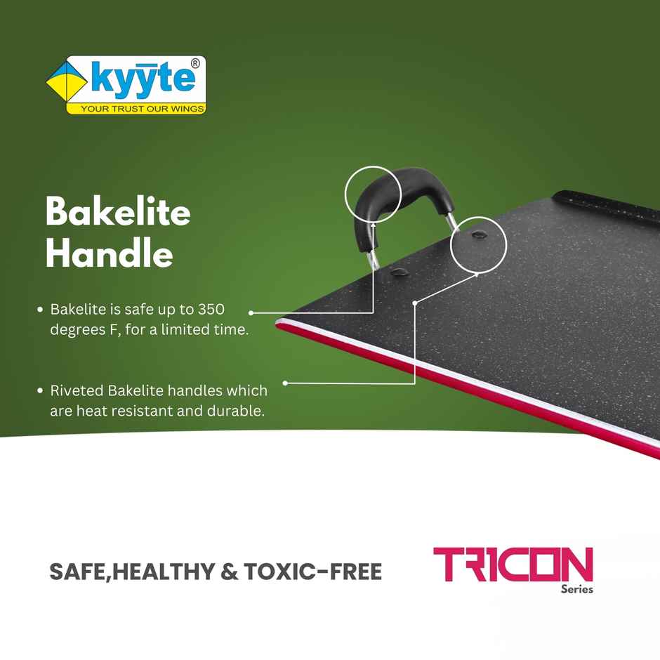 Kyyte Tricon Non Stick Patri Tawa 33x33
