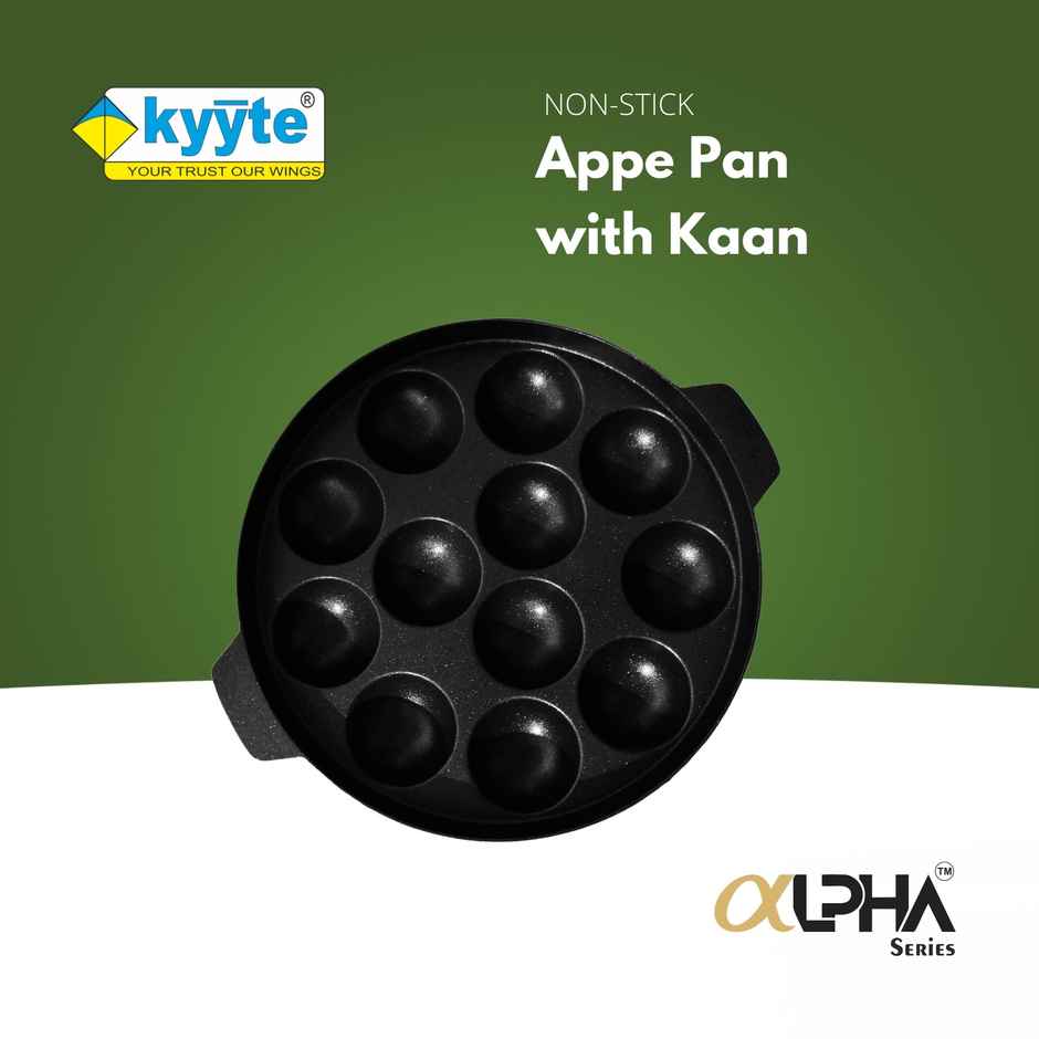 Kyyte Alpha Non Stick Appe Pan With Kaan