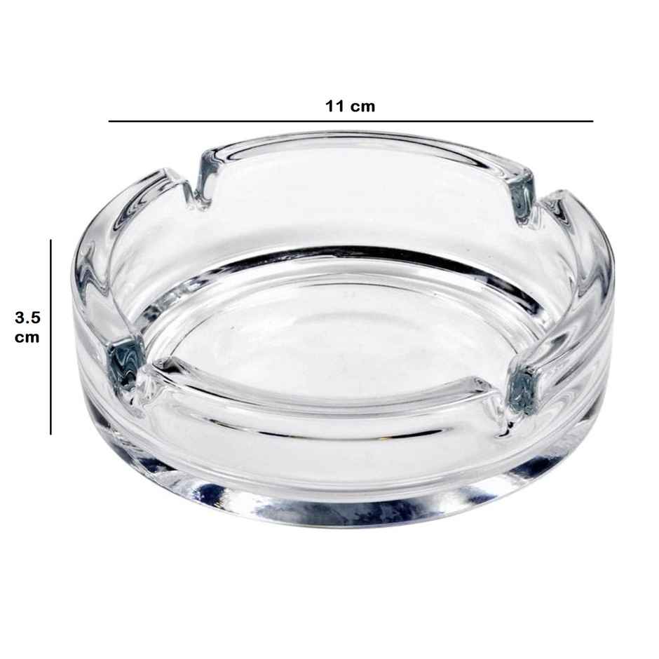 Soham Housewares Ash Tray Round