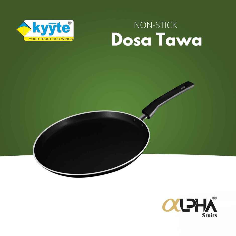Kyyte Alpha Non Stick Dosa Tawa 25 Cm