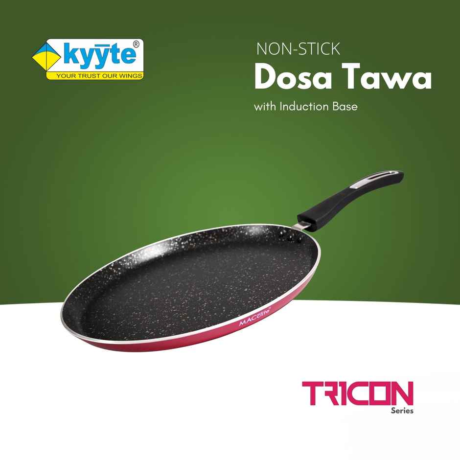 Kyyte Tricon Non Stick Ib Dosa Tawa 28 Cm
