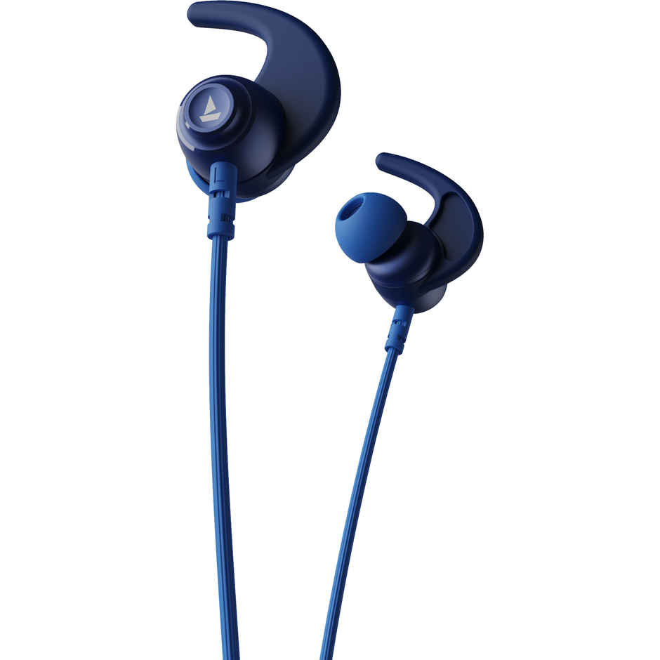 boAt Rockerz 260 In Ear with Beast Mode | ENx Tech and ASAP Charge Bluetooth Headset | Cool Blue