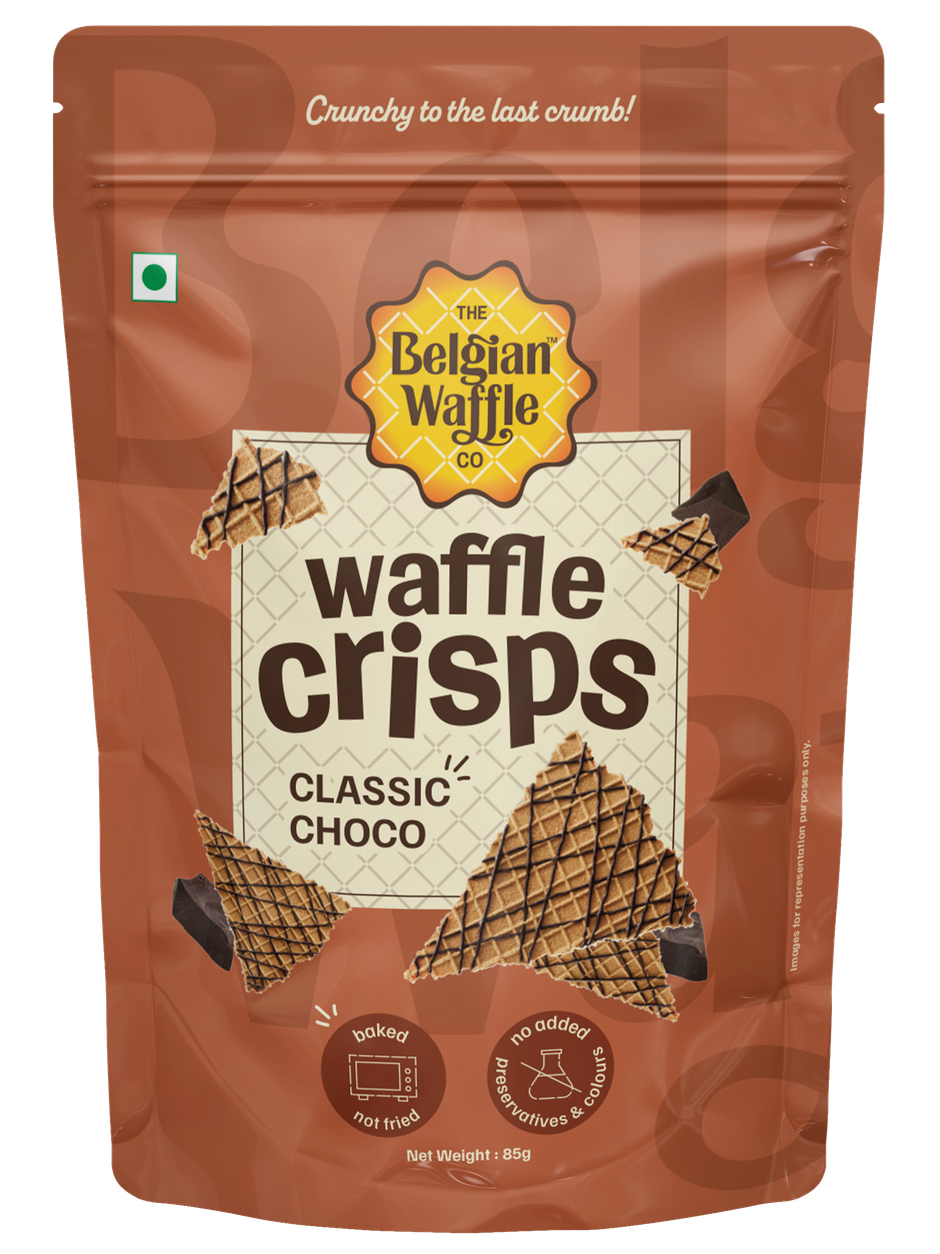 The Belgian Waffle Co Classic Choco Crisps