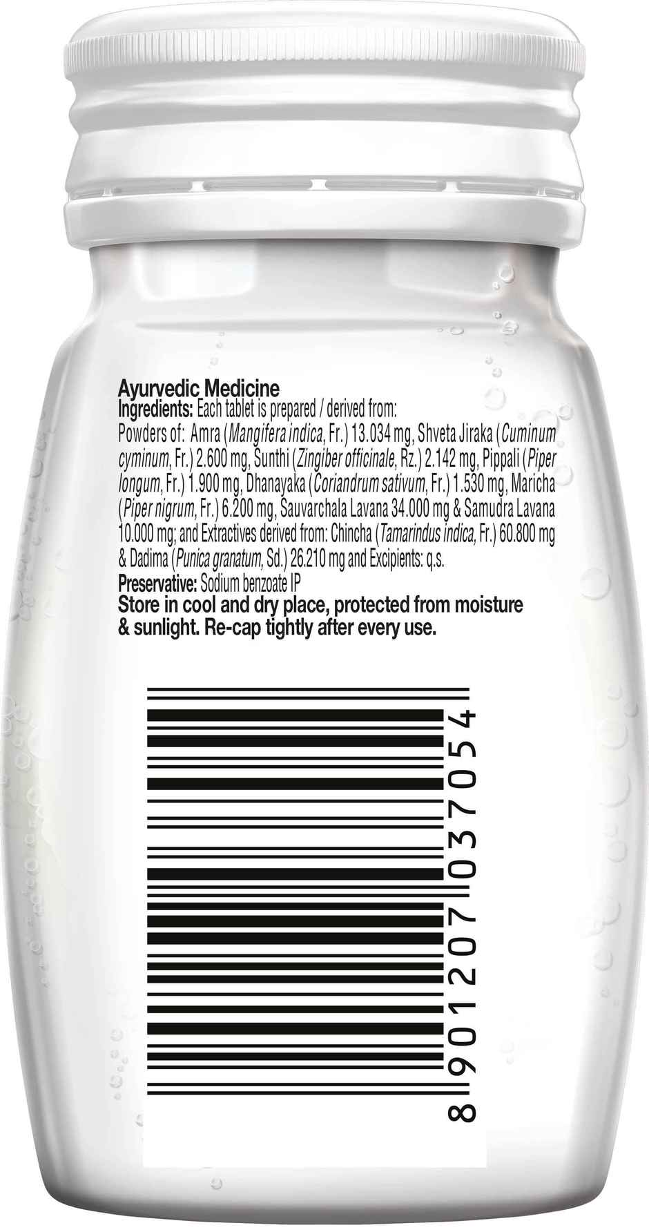 Dabur Hajmola Tasty Digestive Tablets (Limcola Flavour) - 120 Tabs,Healthy, Tasty & Chatpata