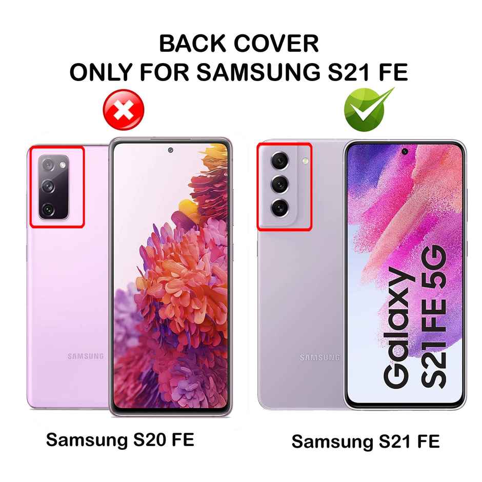 Artistque Case For Samsung Galaxy S21 Fe 5G Back Cover - Plain Liquid Silicone Cover