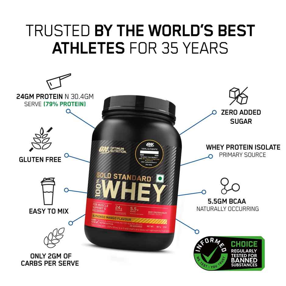 Optimum Nutrition Wgs - Alphonso Mango - 2 Lbs
