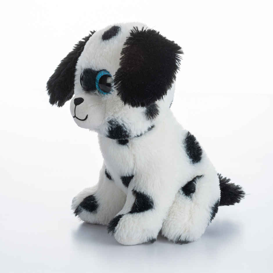 Dimpy Stuff Big Eye Dalmitian Dog 23Cm Black & White