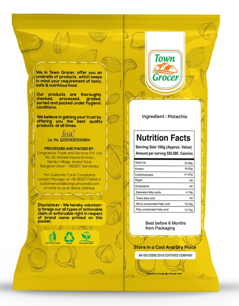 Town Grocer Salted Pistacheos