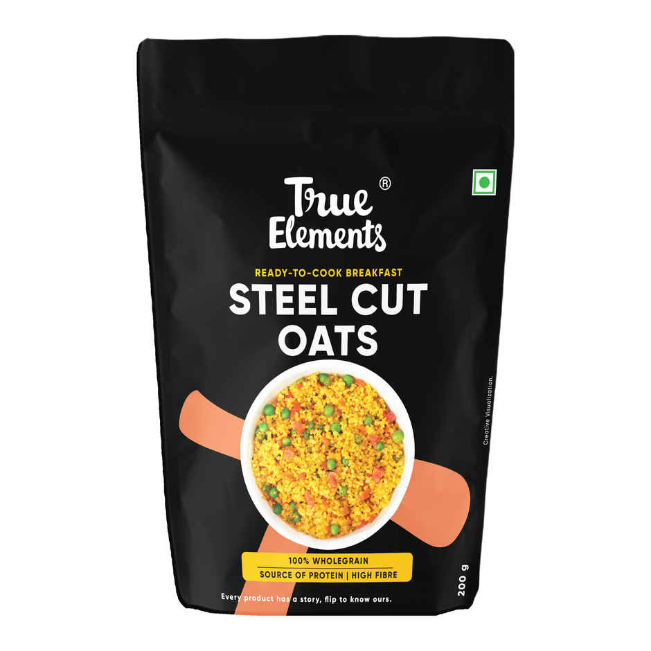 True Elements Steel Cut Oats