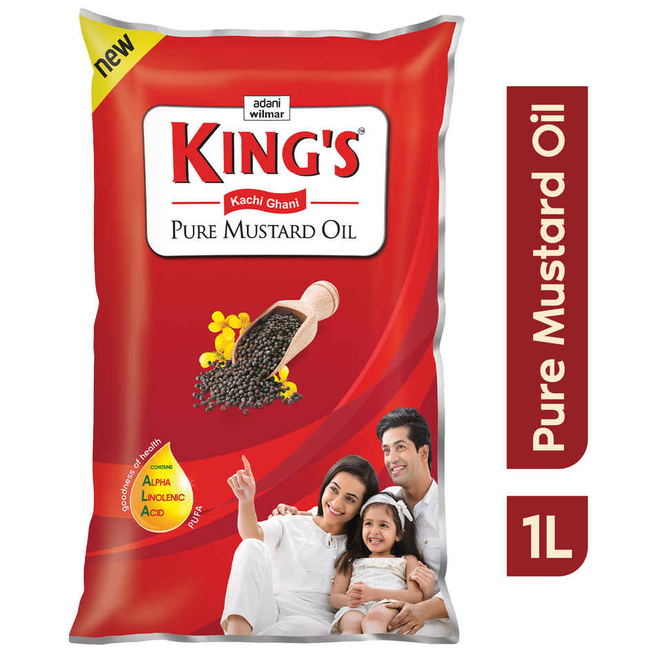 Kings Kachi Ghani Mustard Oil