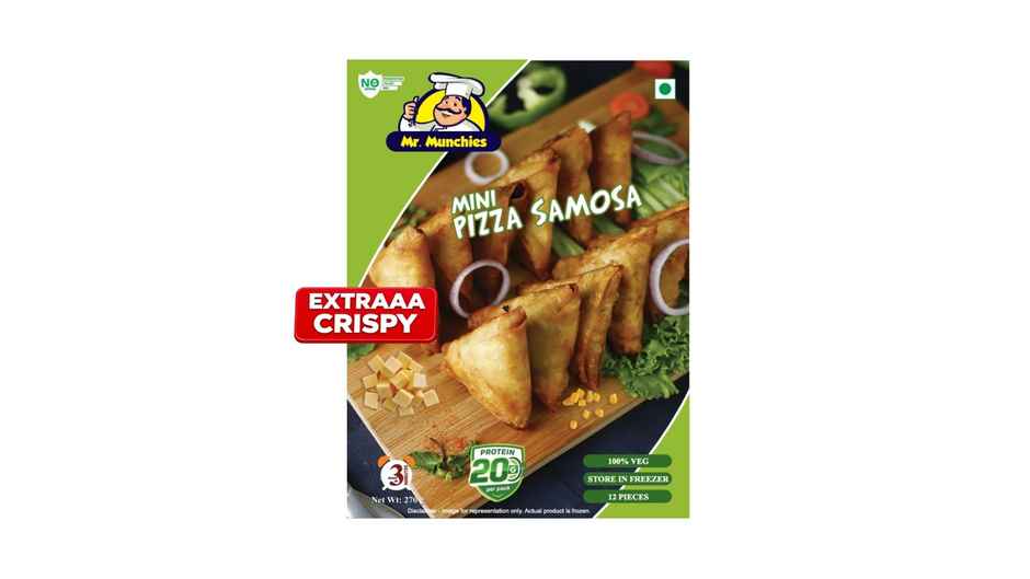 Mr. Munchies Pizza Samosa | Crispy Snack