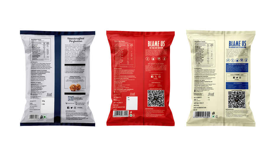 4700BC Peri Peri Popcorn Jumbo Pack | Himalayan Salt Caramel & Butter Popcorn