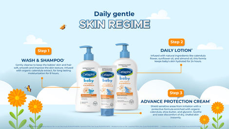 Cetaphil Baby Daily Lotion With Organic Calendula