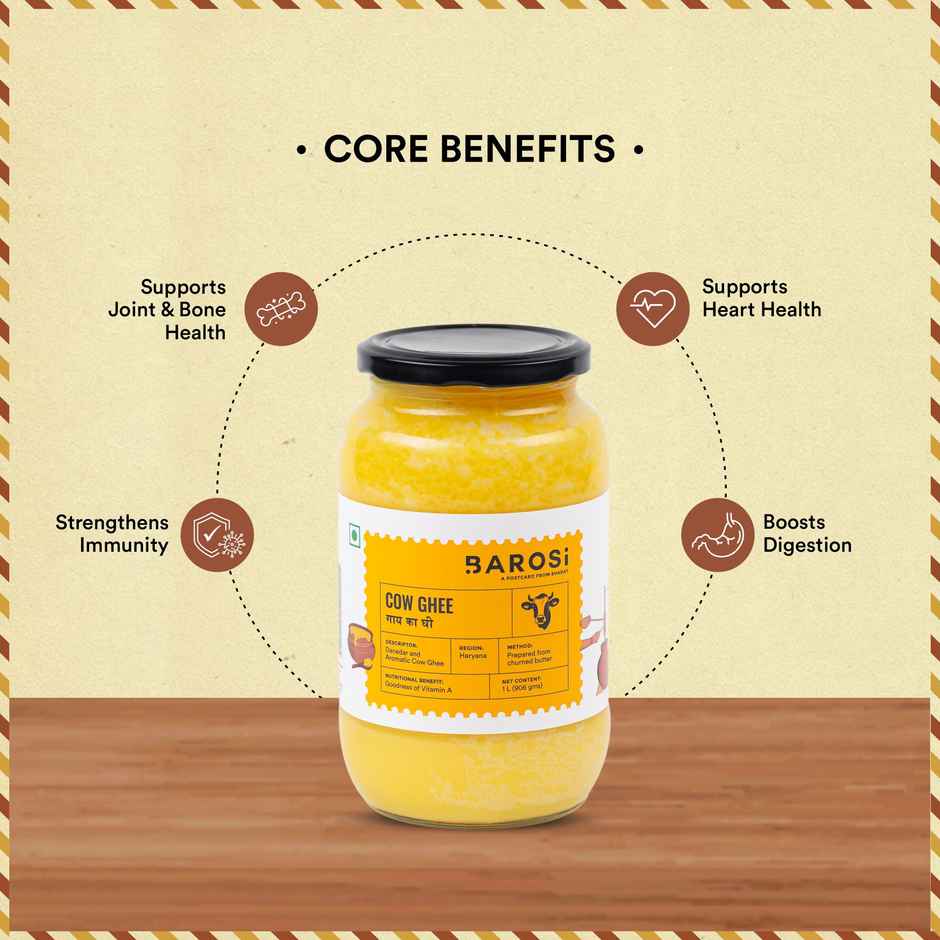 Barosi Cow Ghee Jar | Pure & Traditional