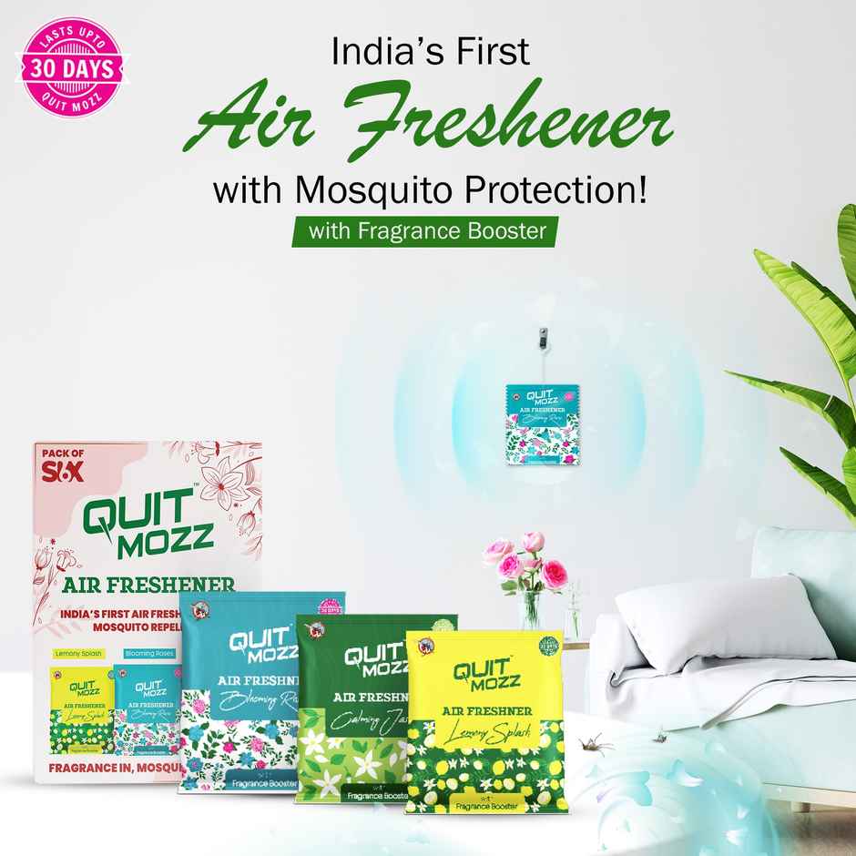 Quitmozz Air Freshener with Mosquito Repellent